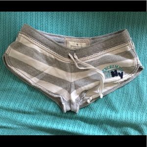 Abercrombie booty sweat shorts